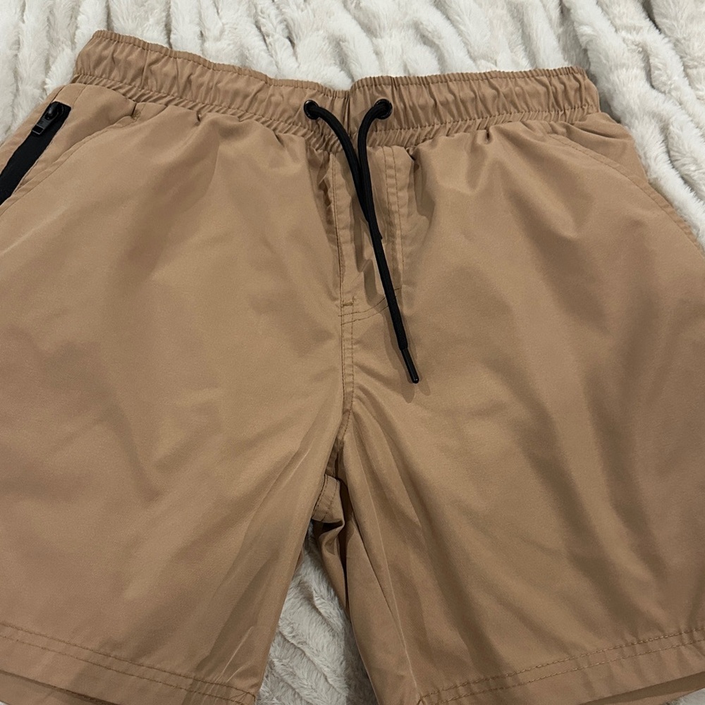 South Pole Light Brown Shorts